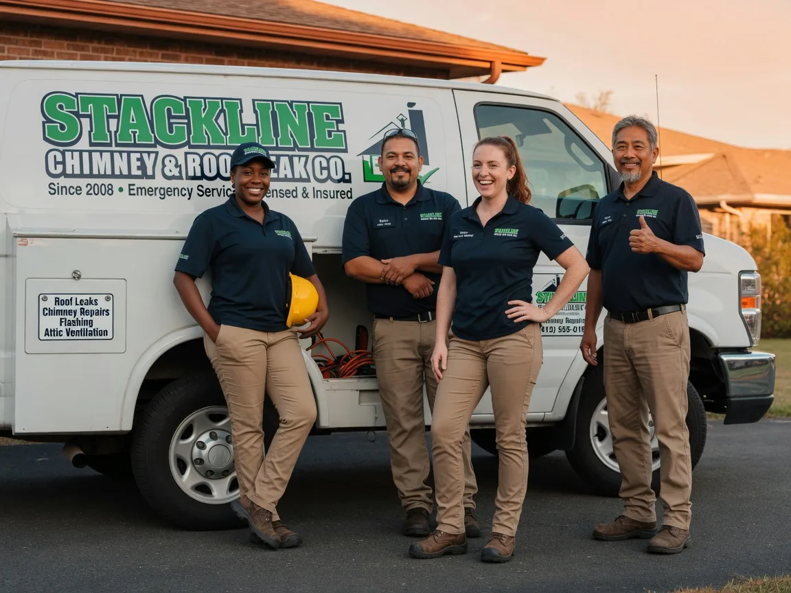 Chimney flashing repair company in Cologne, MN